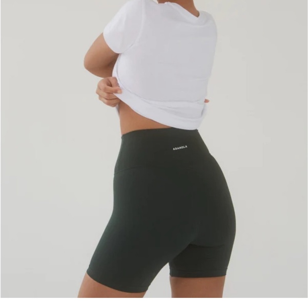 Adanola Ultimate Crop Shorts Pine Green
